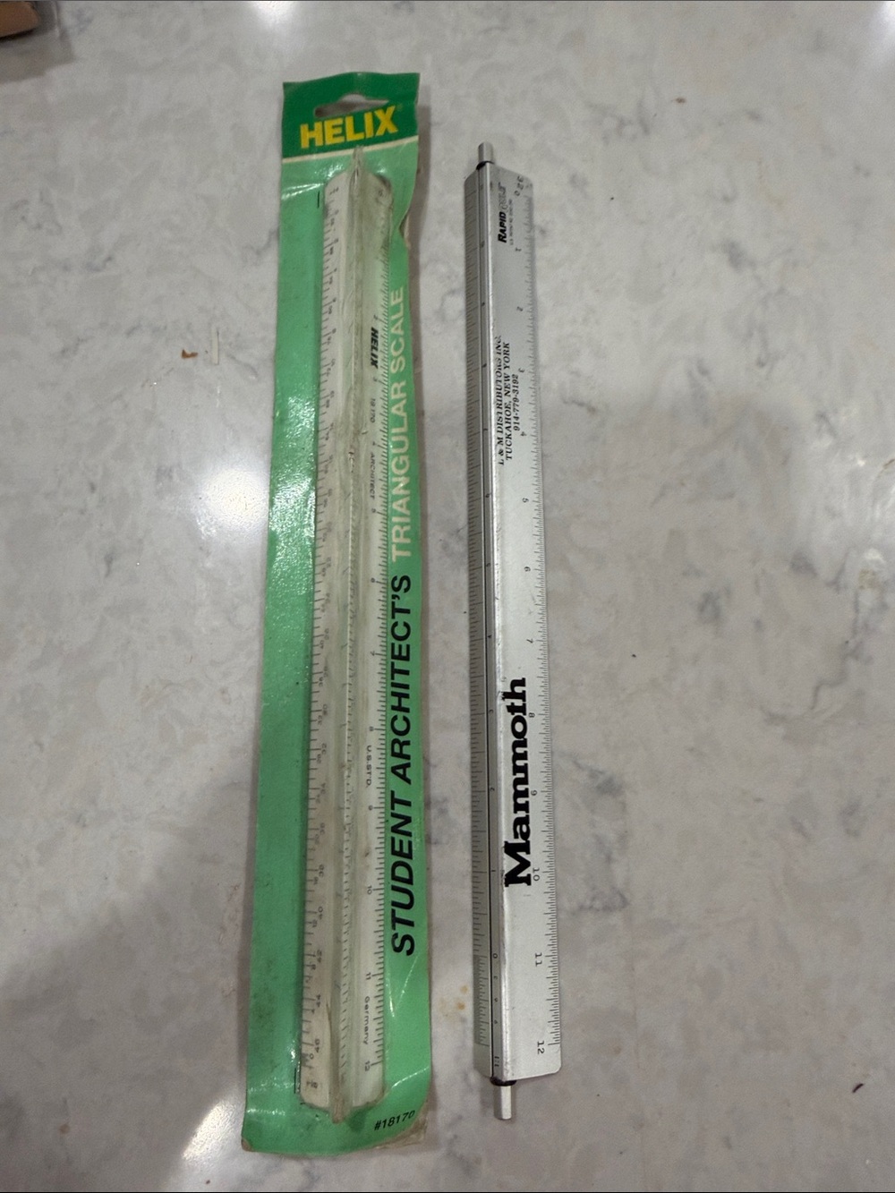 Helix student architectural ruler